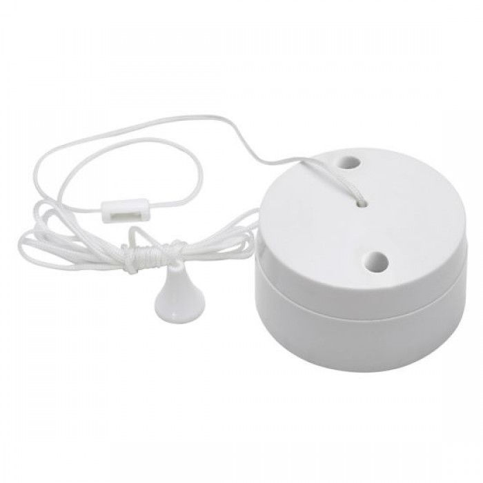 Avenue Ceiling Pull Cord Switch 6a Two Way Single Pole