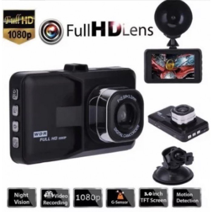 2-in-1 Car DVR Radar Detector – 1080P Dash Cam, Laser/Radar Detection, Night Vision